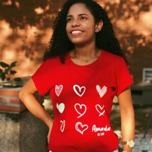 Camiseta Amada