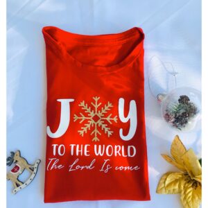 Camiseta Joy to the World the Lord is Come