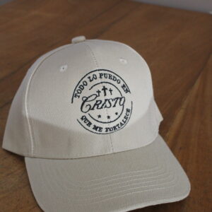 Gorra Todo Lo Puedo en Cristo